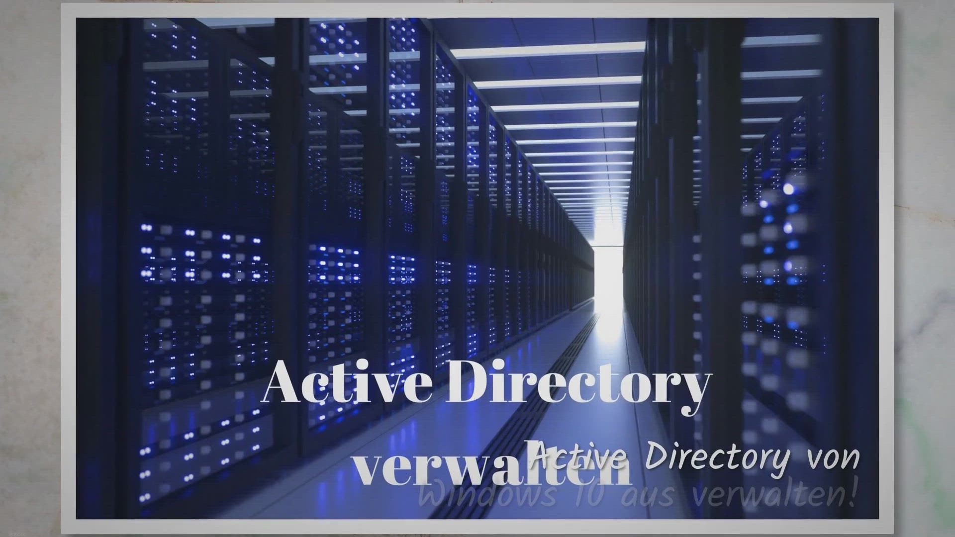 'Video thumbnail for So lässt sich Active Directory in Windows 10 verwalten'