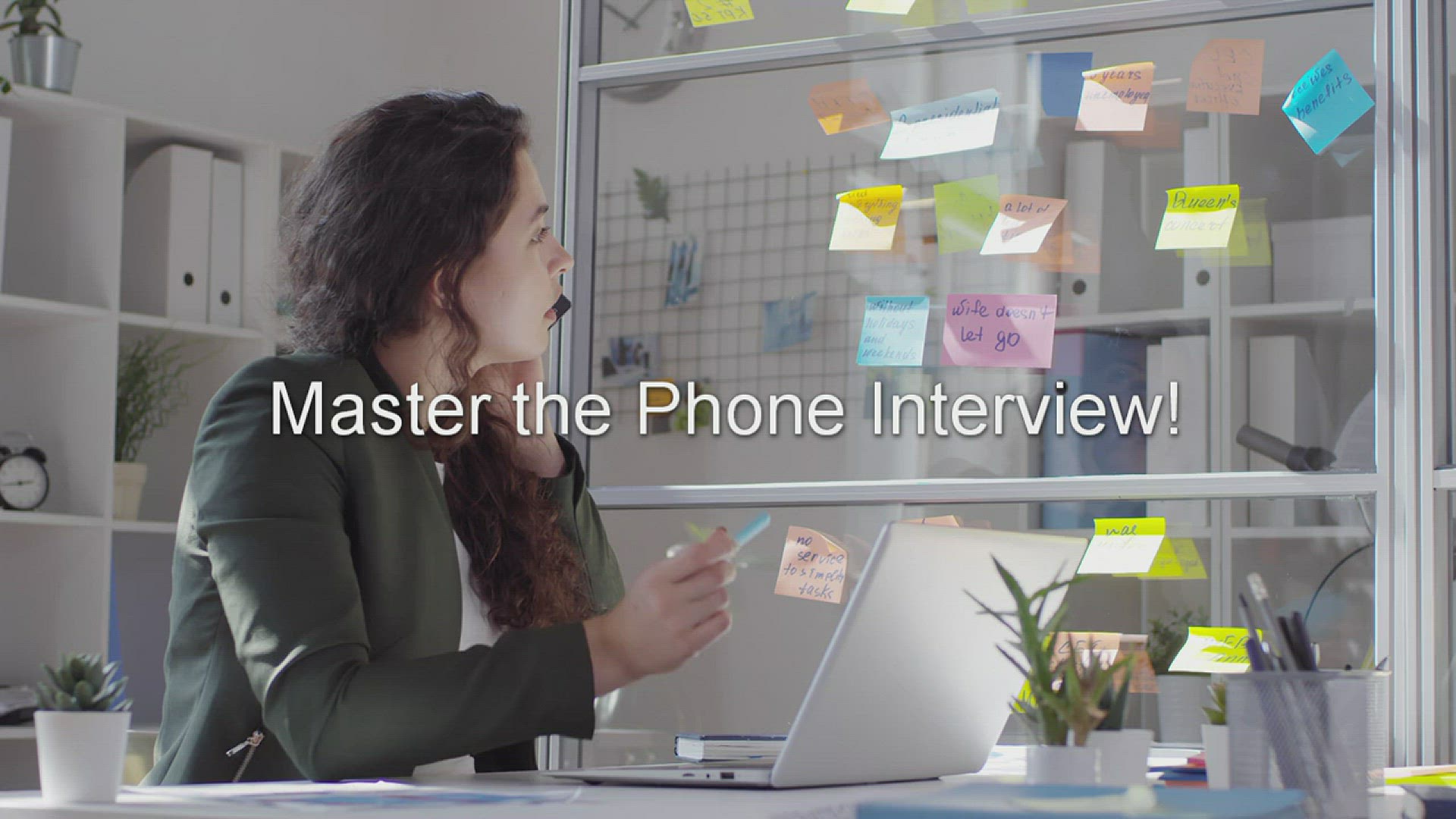 'Video thumbnail for Master the Phone Interview!'