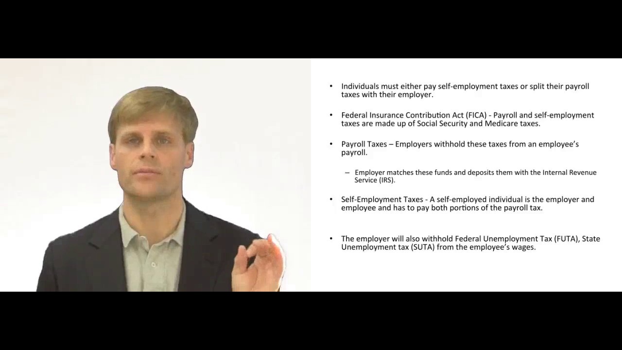 'Video thumbnail for Self Employment and Payroll Taxes - Explained'