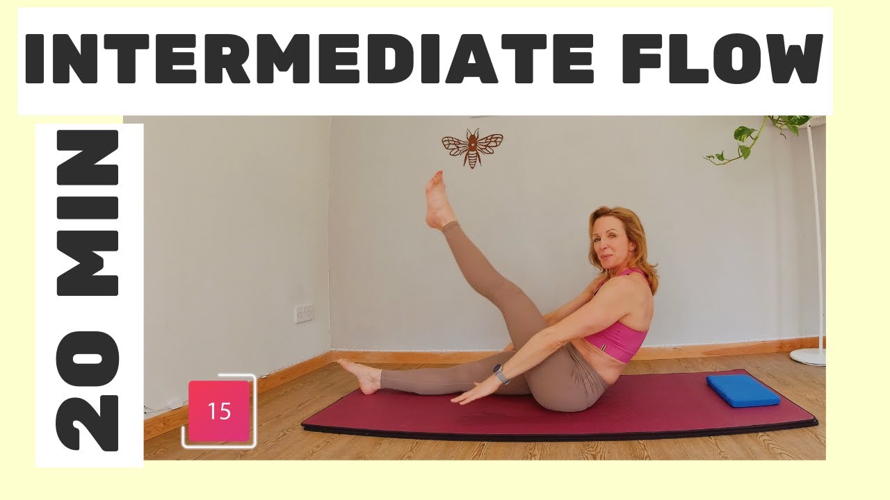 Video thumbnail for Intermediate Pilates Flow | Home Workout