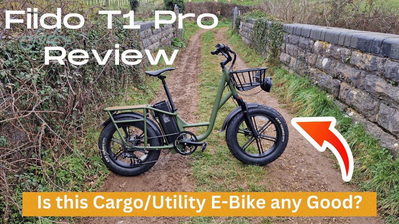 Video thumbnail for Fiido T1 Pro Review: Latest Version of the Popular Cargo/Utility E-Bike Tested
