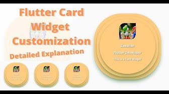 'Video thumbnail for Beautiful Flutter Card Widget Example - Flutter Card Design 2022'