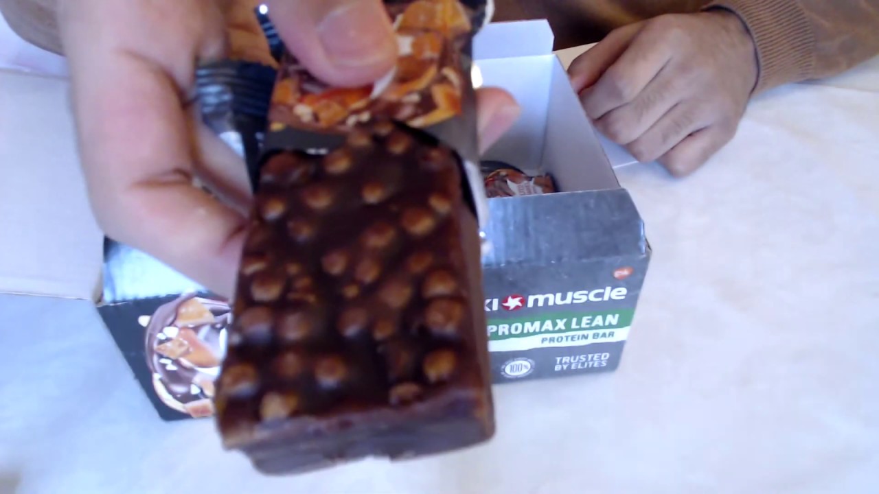 Video thumbnail for Maximuscle Promax Lean Bars Review