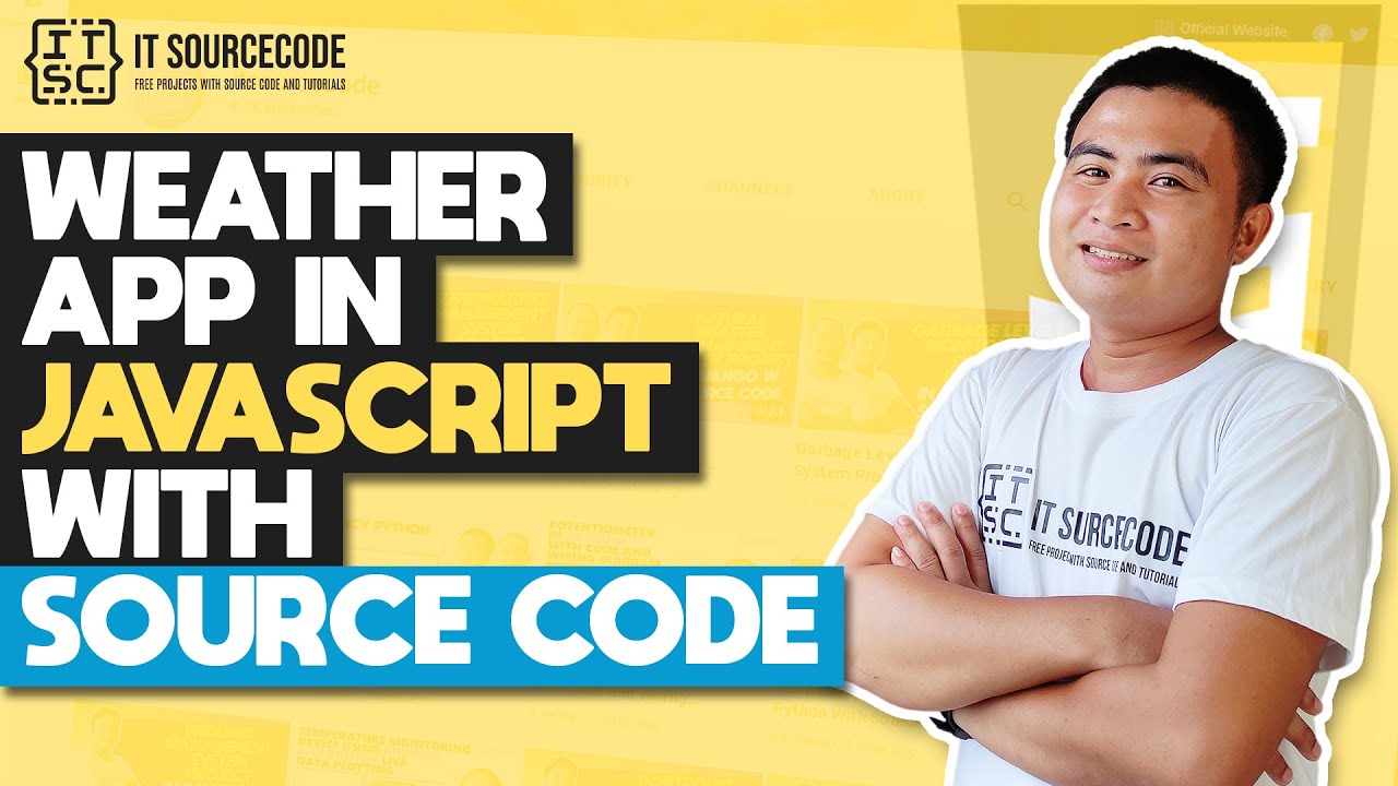 'Video thumbnail for Weather App in JavaScript with Source Code | JavaScript Projects with Source Code'