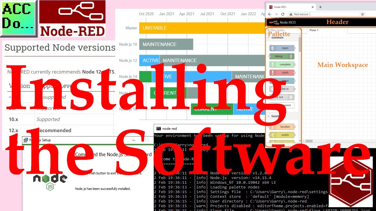 'Video thumbnail for Node-RED Installing the Windows Software'