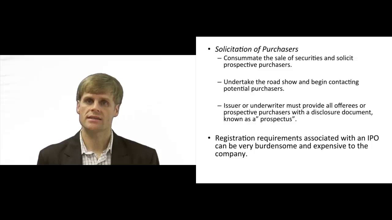 'Video thumbnail for Initial Public Offering - Definition'