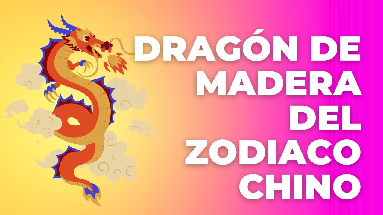 'Video thumbnail for Dragón de madera del zodiaco chino'