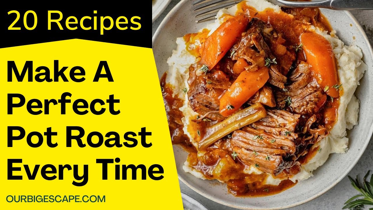 'Video thumbnail for 20 Cast Iron Dutch Oven Pot Roast Recipes'
