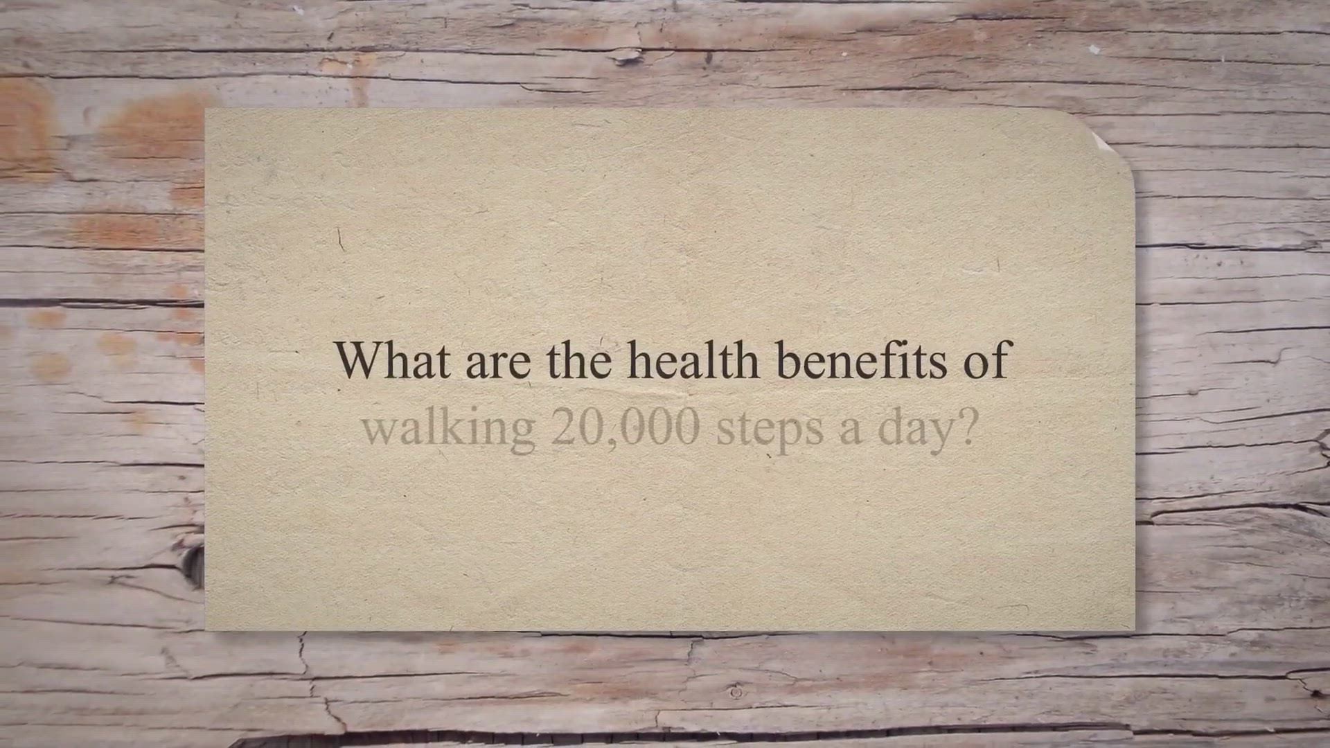 Video thumbnail for Amazing Weight Loss Benefits Of Walking 20,000 Steps A Day