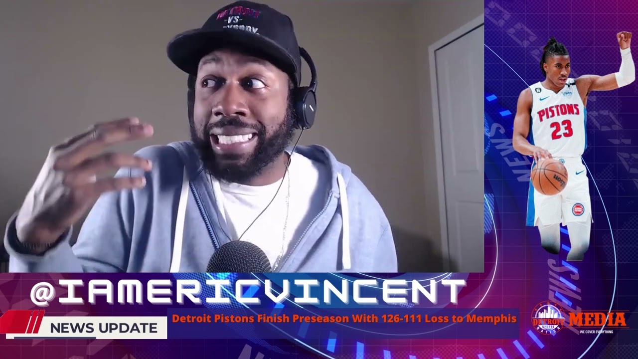 Video thumbnail for Detroit Pistons Finish Preseason With 126-111 Loss to Memphis Grizzlies