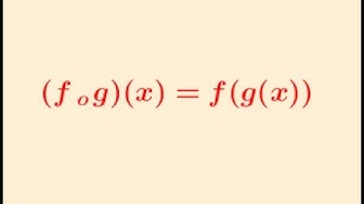 'Video thumbnail for Find Compositions of  functions'