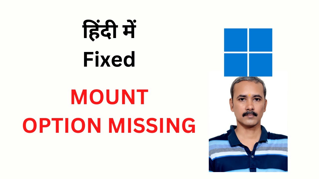'Video thumbnail for Fix: Mount Option Missing on Windows 11 Context Menu'