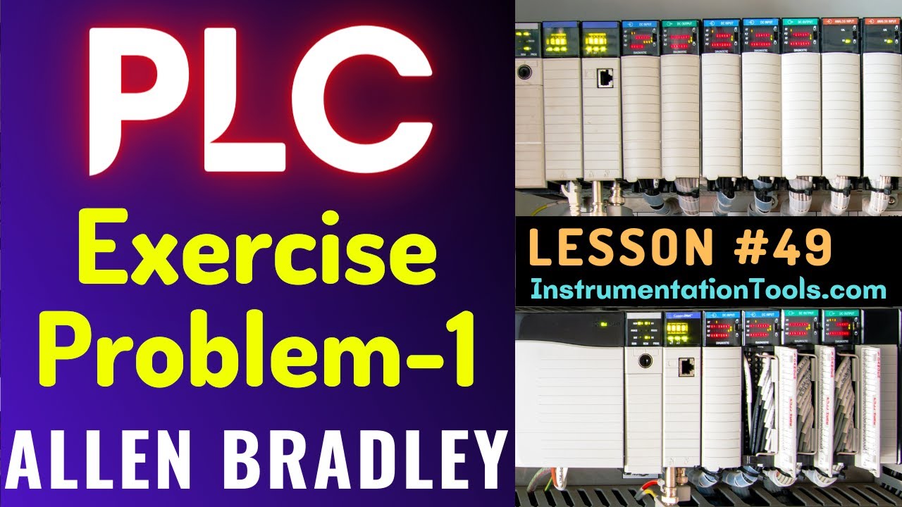 'Video thumbnail for PLC Training 49  -  Ladder Logic Examples | PLC Solutions'