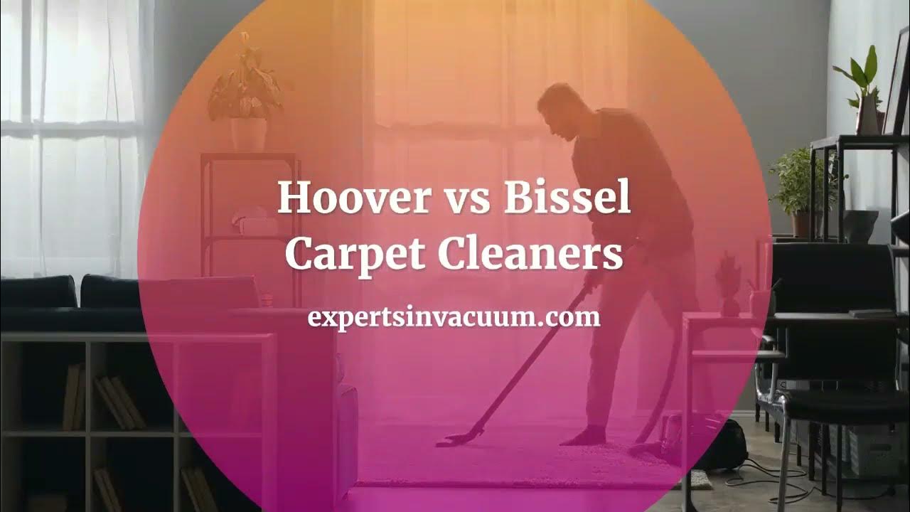 Video thumbnail for Hoover vs Bissell Carpet Cleaner Comparison