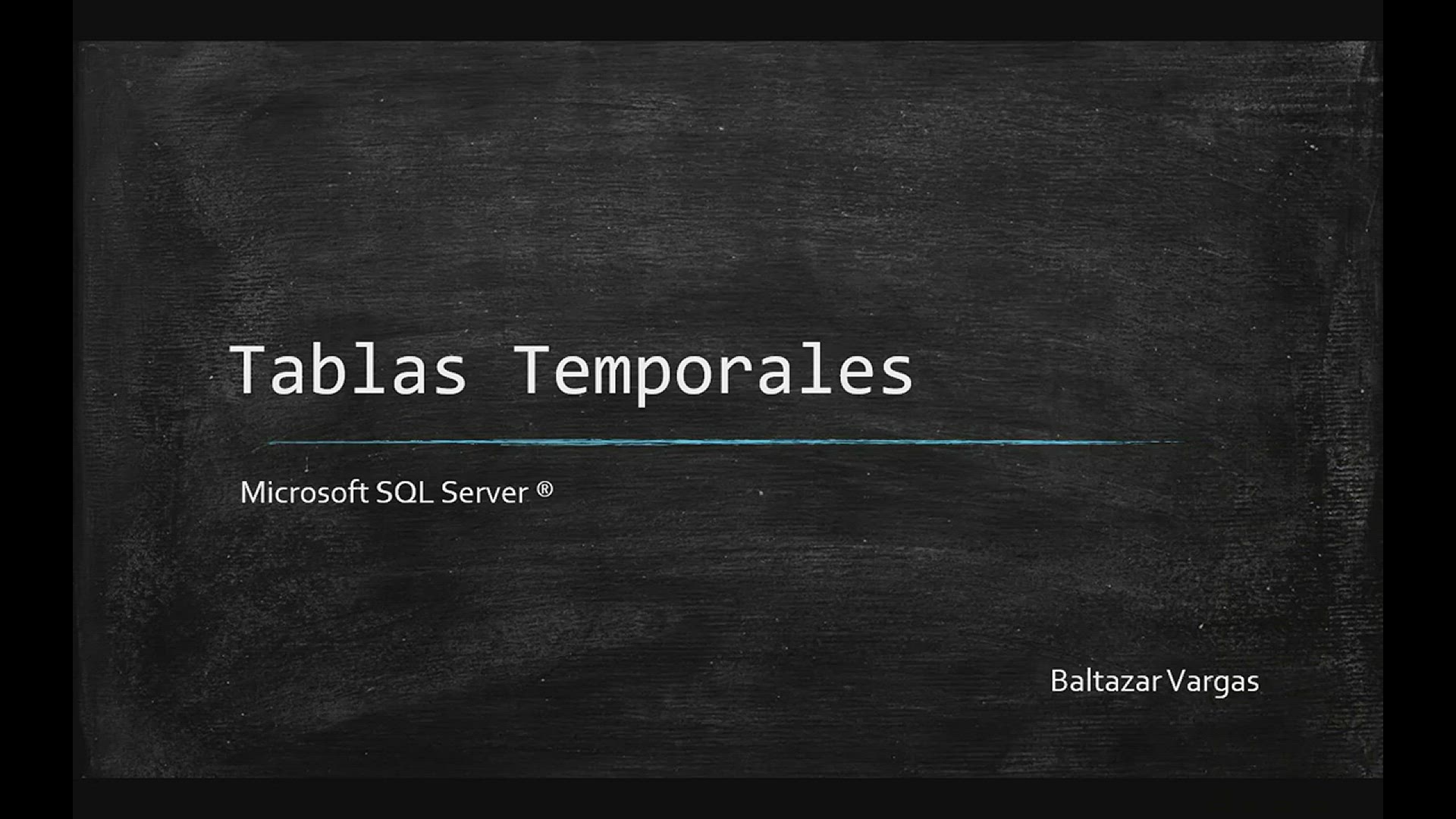 'Video thumbnail for Tipos de Tablas Temporales en sql server'