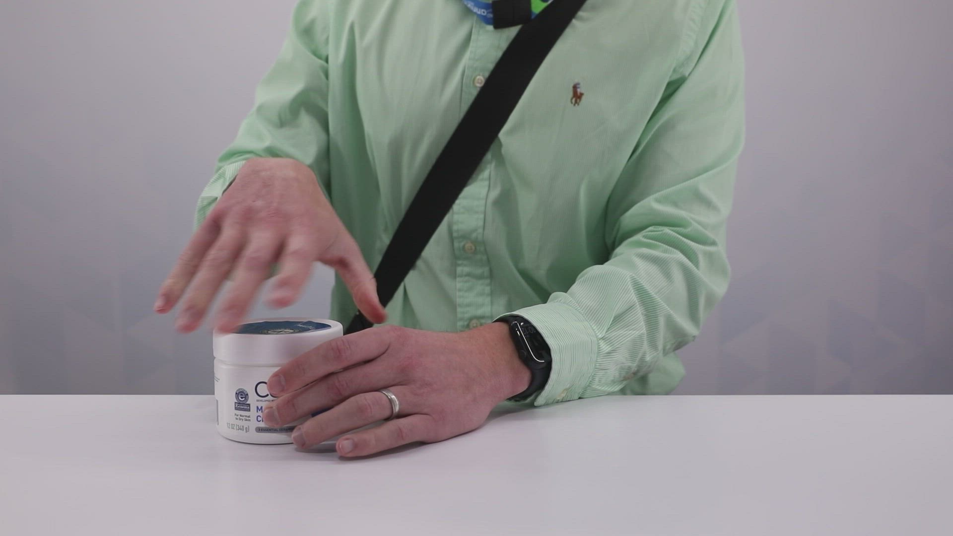 'Video thumbnail for CeraVe create the longest video chain of people applying body moisturizer'