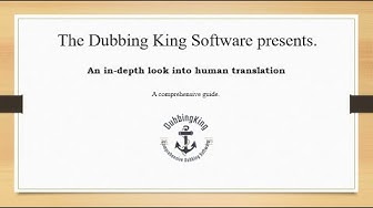 'Video thumbnail for An In Depth Look Into Human Translation (Case Study)'