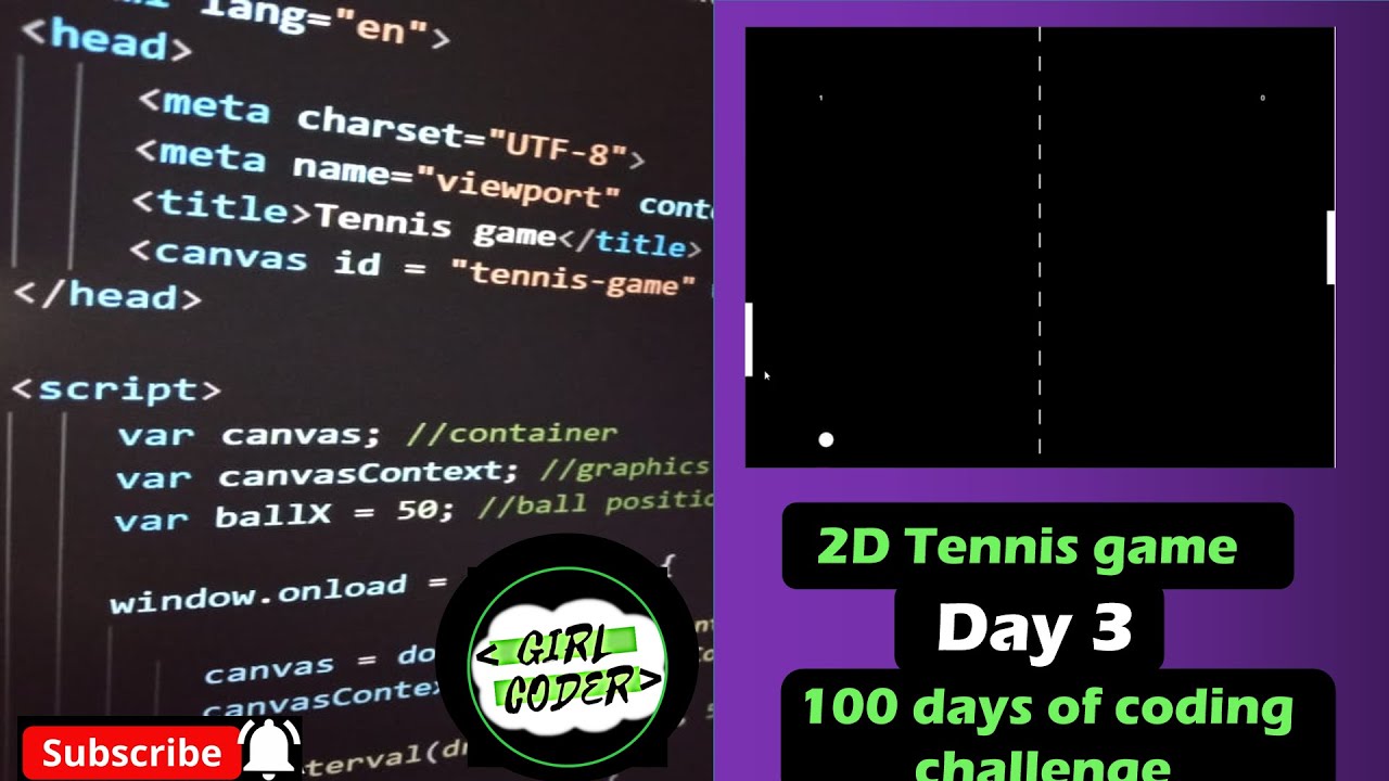 Video thumbnail for Day 3 in my 100daysofcode challenge | 2D Game