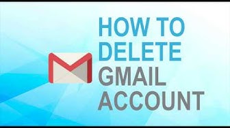 Video thumbnail for How to delete Gmail account?