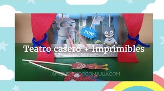 Video thumbnail for Teatro de marionetas de cartón. Manualidades para niños