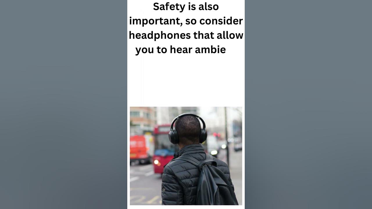 'Video thumbnail for Are Headphones Good for Running #shorts'