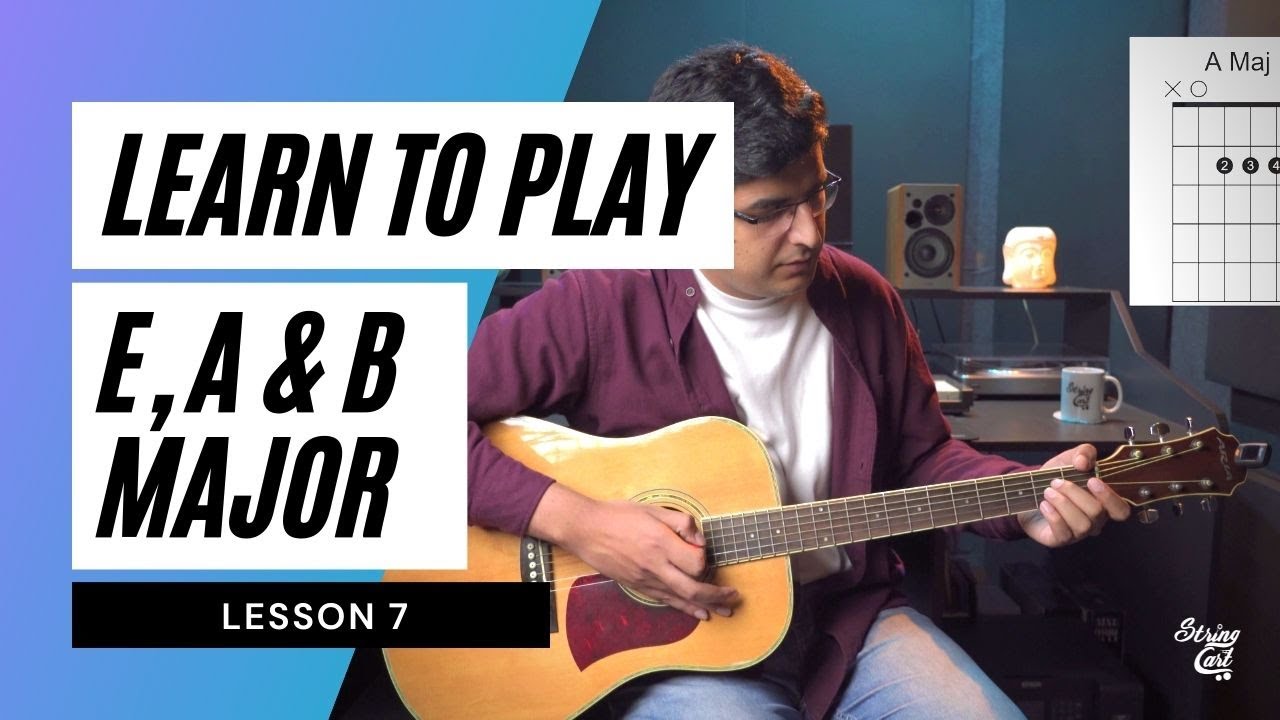 Video thumbnail for Easy Guitar Chords For Beginners | Lesson 7