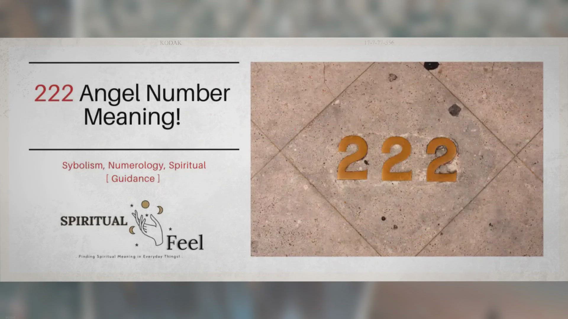 Video thumbnail for 222 Angel Number Meaning [ Symbolism | Spiritual | Divine Guide ]