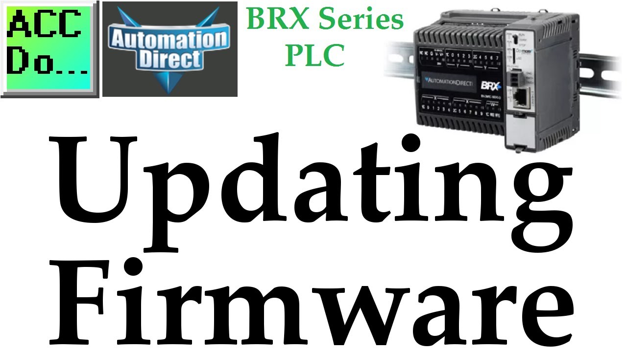 'Video thumbnail for BRX Do-More PLC Updating Firmware'