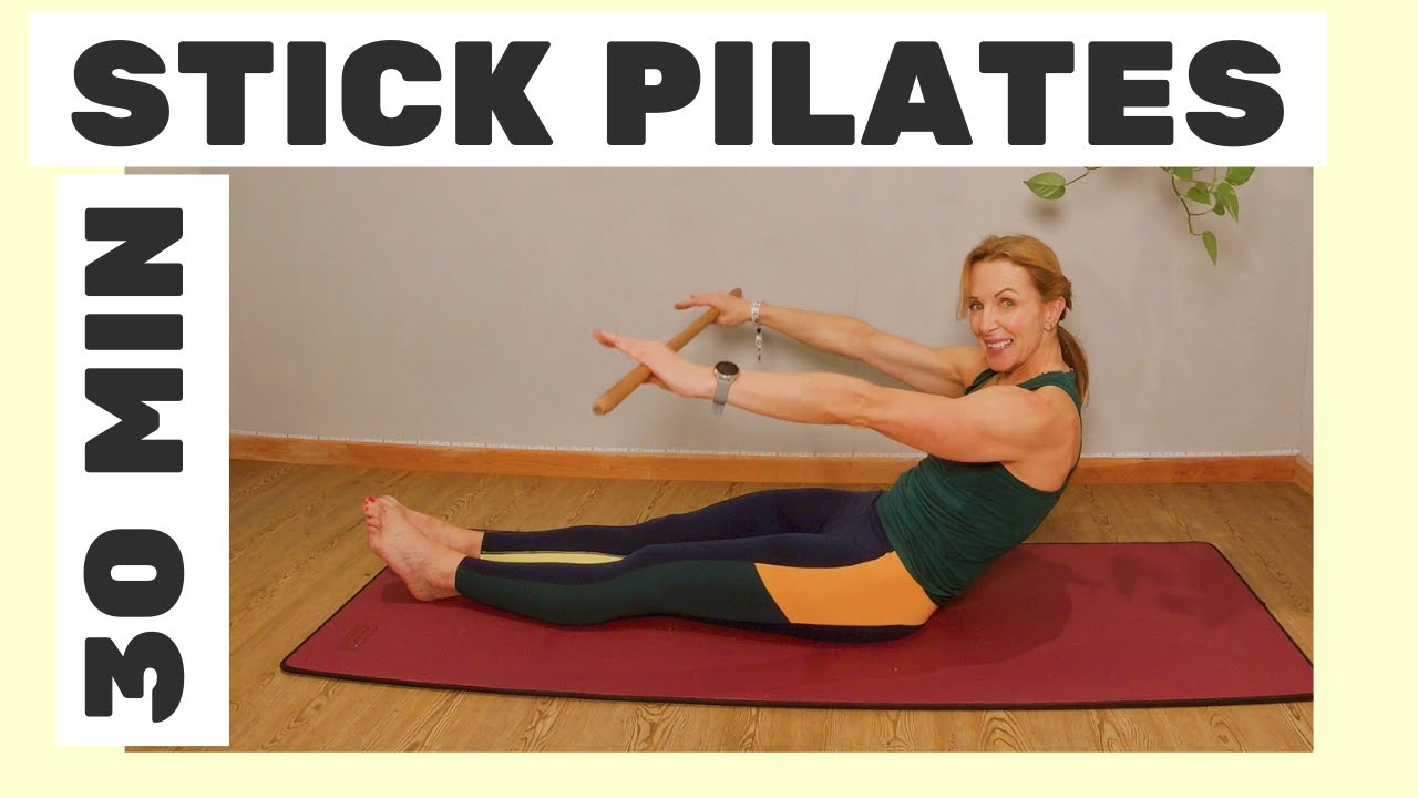 Video thumbnail for Stick Pilates Workout -  Feel the Burn 🔥