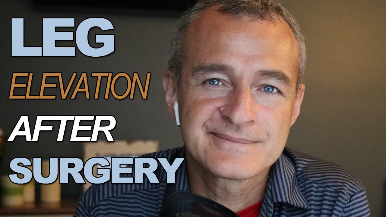 Video thumbnail for How high should I elevate my leg after knee replacement