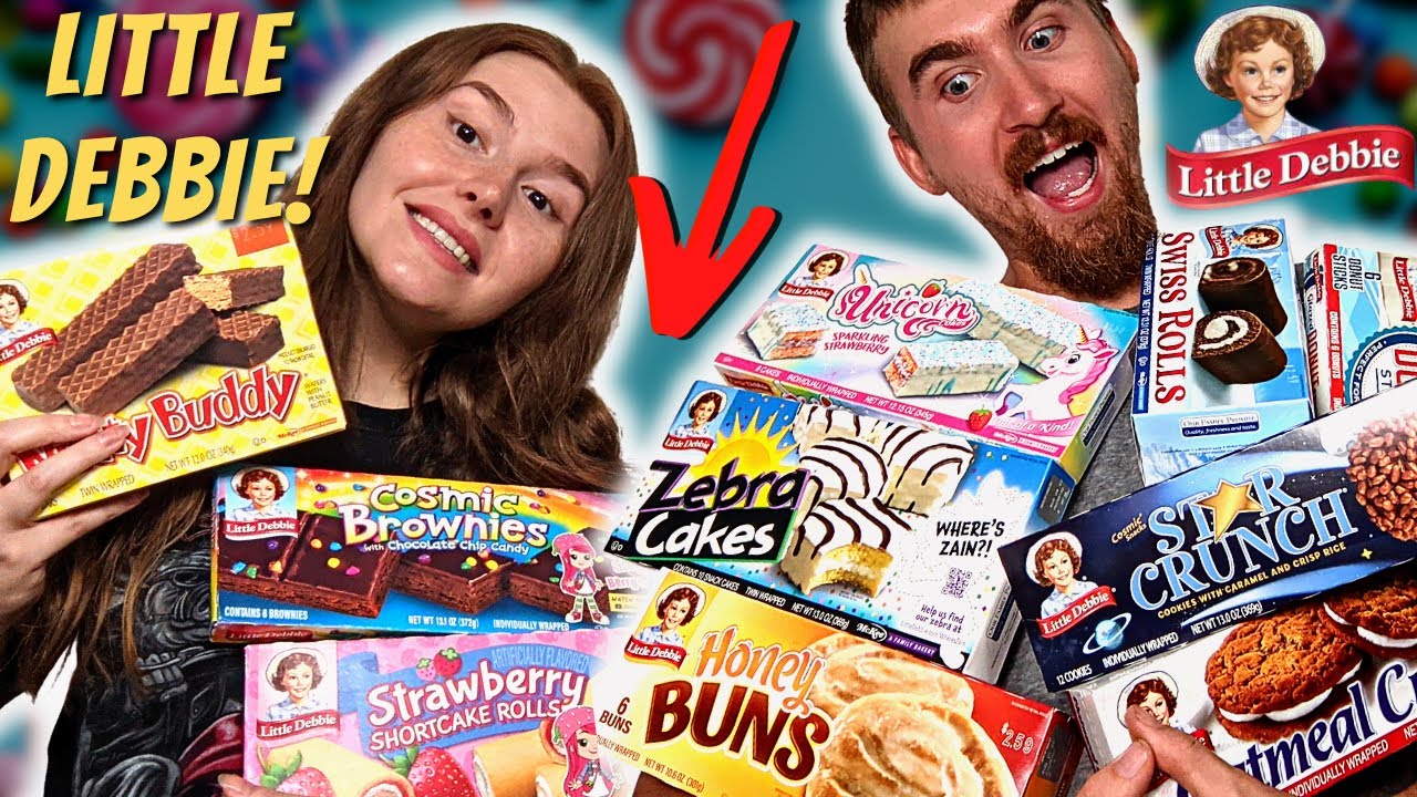 Video thumbnail for We Tried 10 LITTLE DEBBIE SNACKS and Ranked Them!