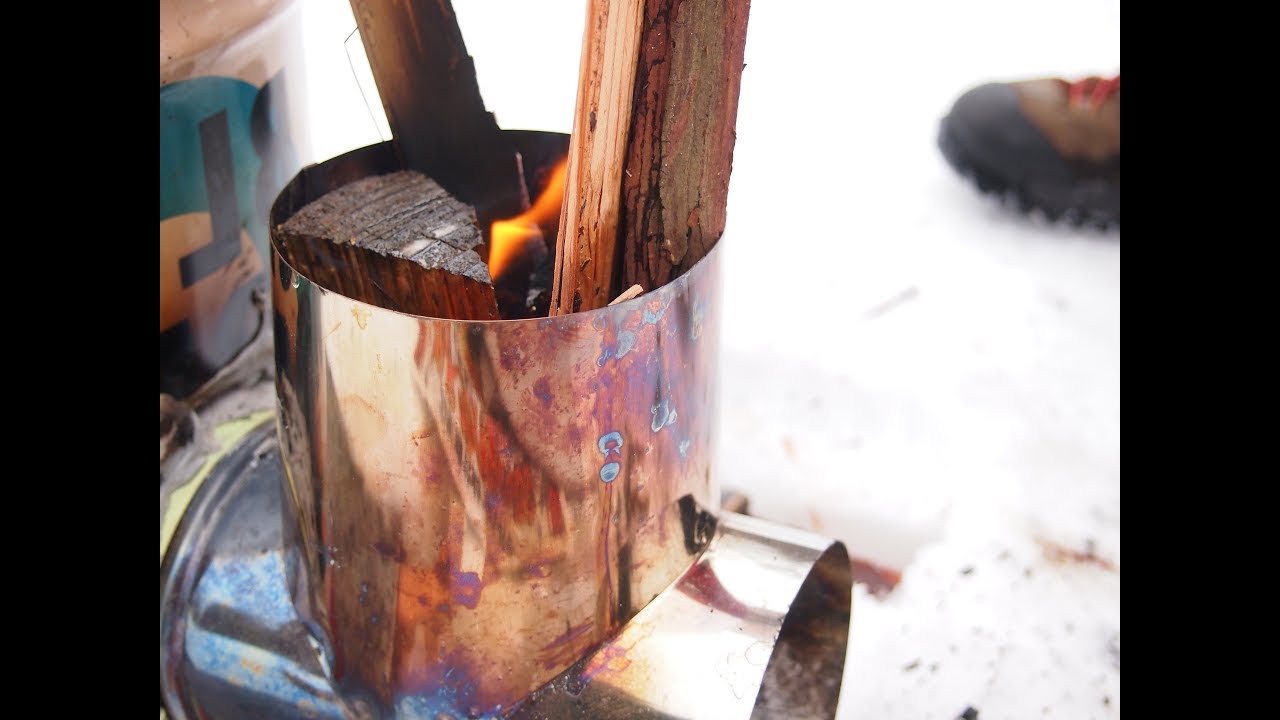 Video thumbnail for DIY Rocket Stove - How To Build one in 3 minutes