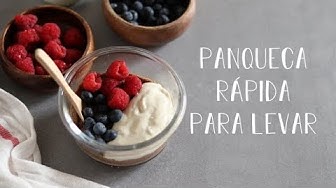 Video thumbnail for Panqueca rápida para levar (na taça) | Made by Choices