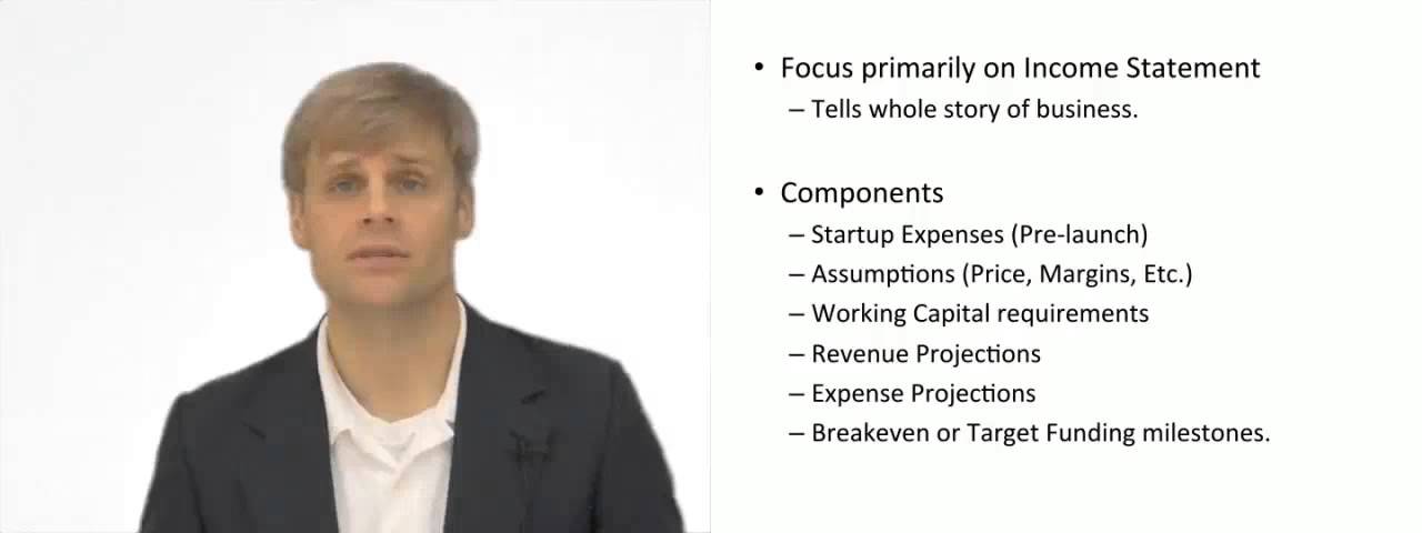 'Video thumbnail for Overview of Financial Projections'
