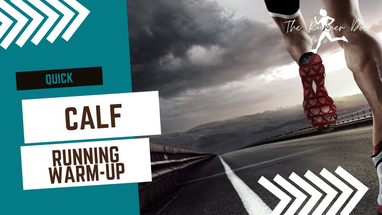 Video thumbnail for Quick warm up for runners with calf tightness!
