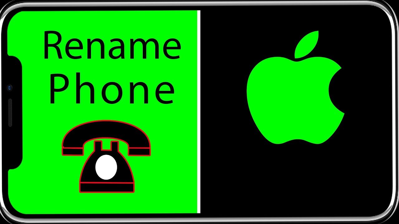 Video thumbnail for How To Rename iPhone XR / X