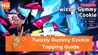 'Video thumbnail for Twizzly Gummy Cookie Toppings Build (Cookie Run Kingdom)'