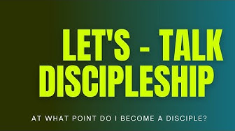 Video thumbnail for At What Point Do You Become A Disciple | Christian Lwanda [ Honey Let's Talk ]