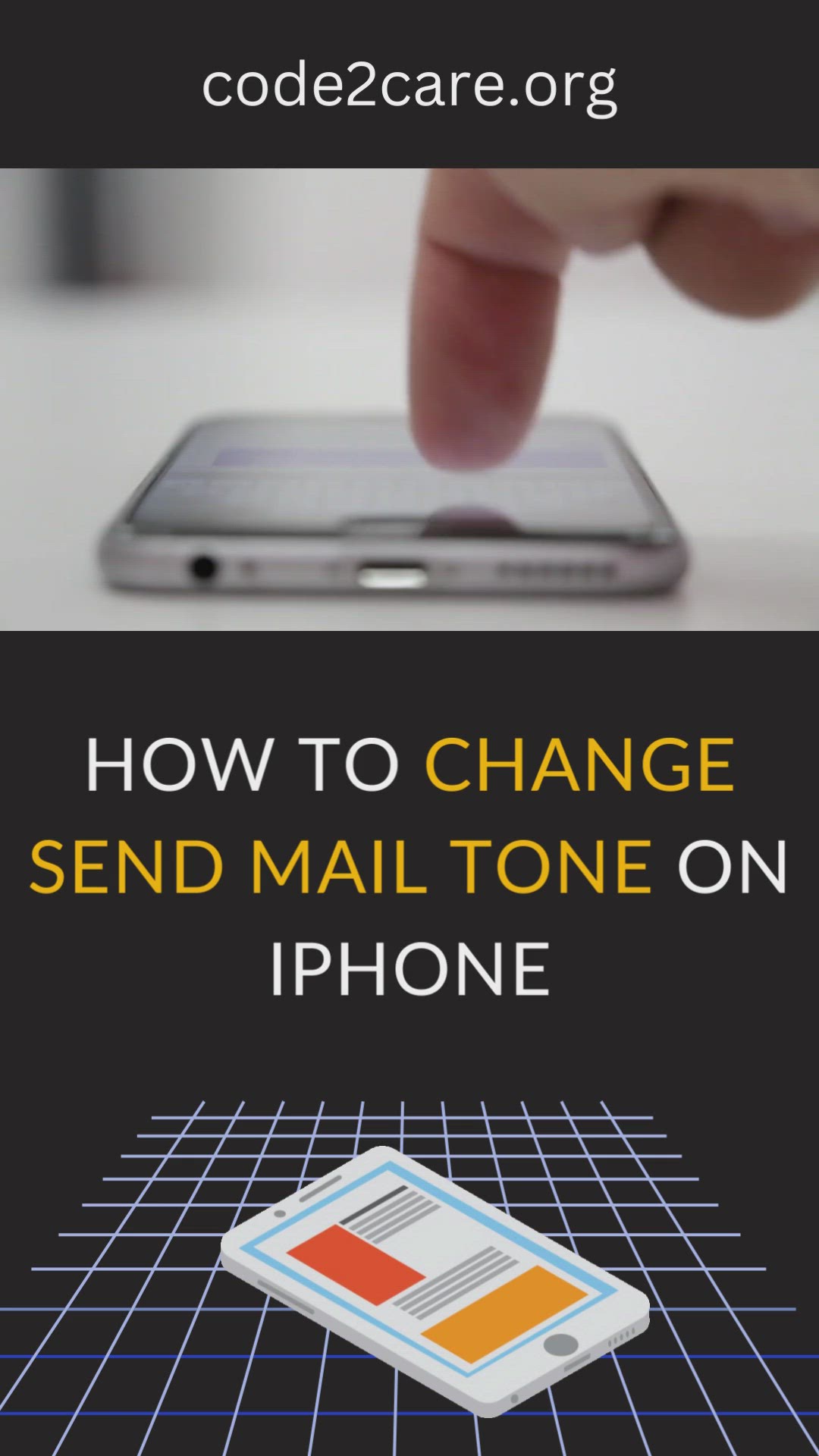 'Video thumbnail for How to Change SEND mail tone on iPhone'