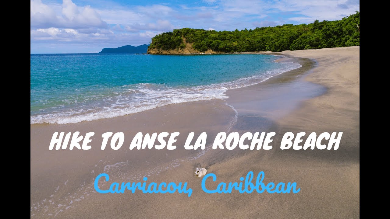 Video thumbnail for Hike to Anse La Roche Beach in Carriacou, Caribbean
