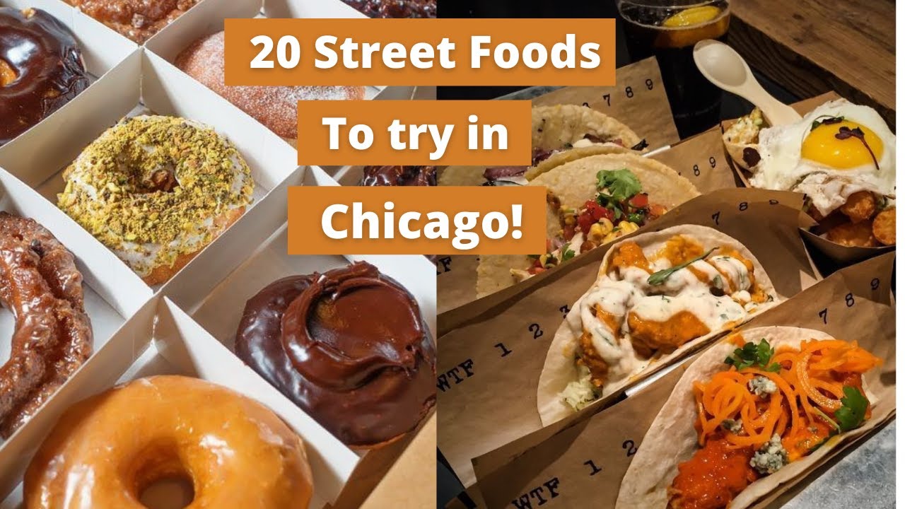 'Video thumbnail for 20 Chicago Street Foods | Churros, Cinnamon Rolls, and more'