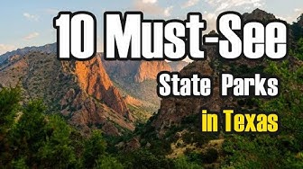 Video thumbnail for 10 Must-See State Parks in Texas