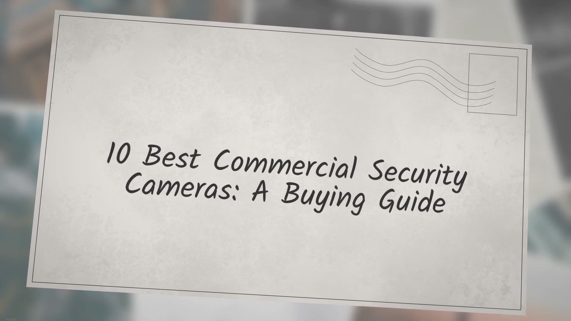 Video thumbnail for 10 Best Commercial Security Cameras: A Buying Guide