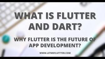 'Video thumbnail for What Is Flutter And Dart - Flutter Tutorial - Flutter Dart Explained'