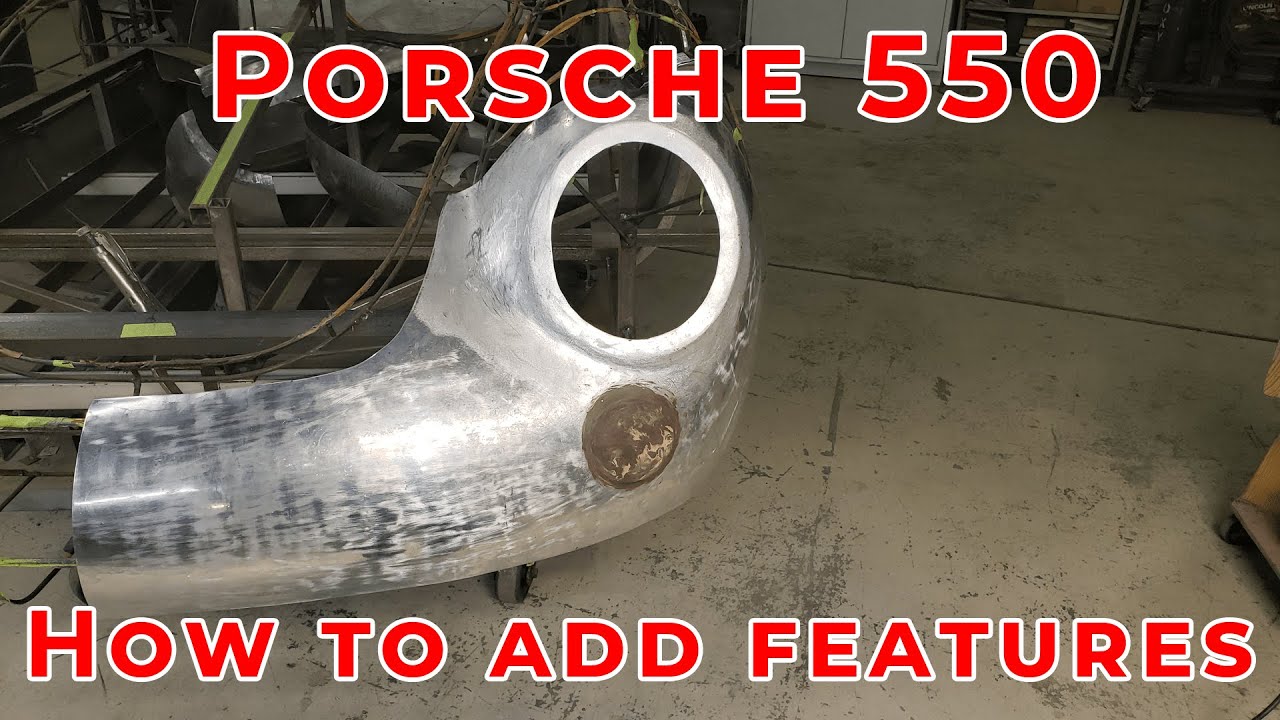 Video thumbnail for Porsche 550: How to add Features