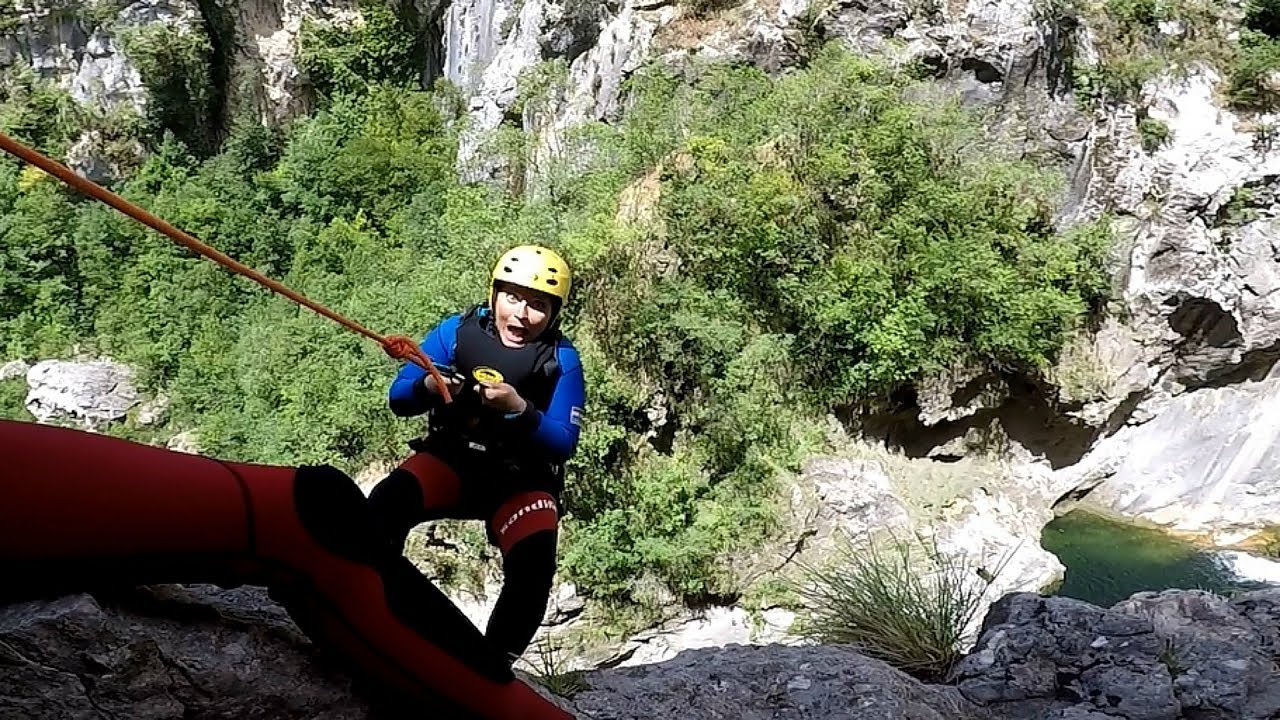 Video thumbnail for Best Canyoning Tour | Split Croatia | River Cetina