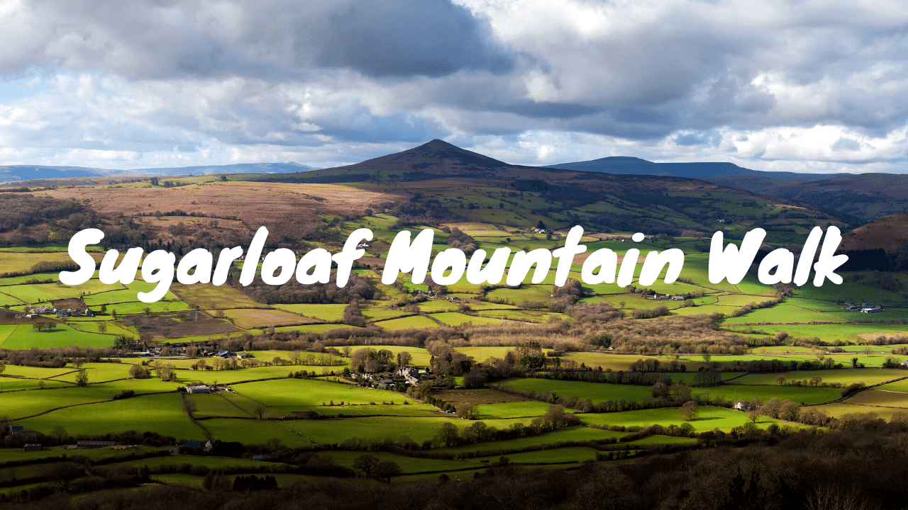 Video thumbnail for Climbing Sugarloaf Mountain in Monmouthshire, Wales