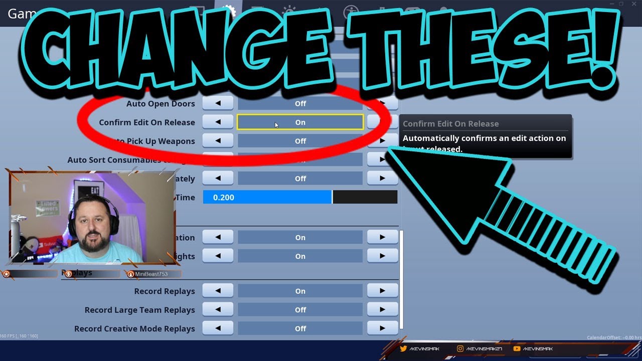 Video thumbnail for Fortnite New Settings Update 2019 - Chapter 2 Settings