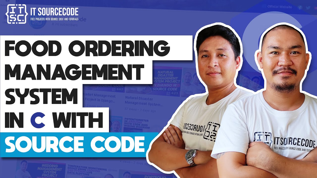 'Video thumbnail for Food Ordering Management System in C with Source Code | C Projects with Source Code'