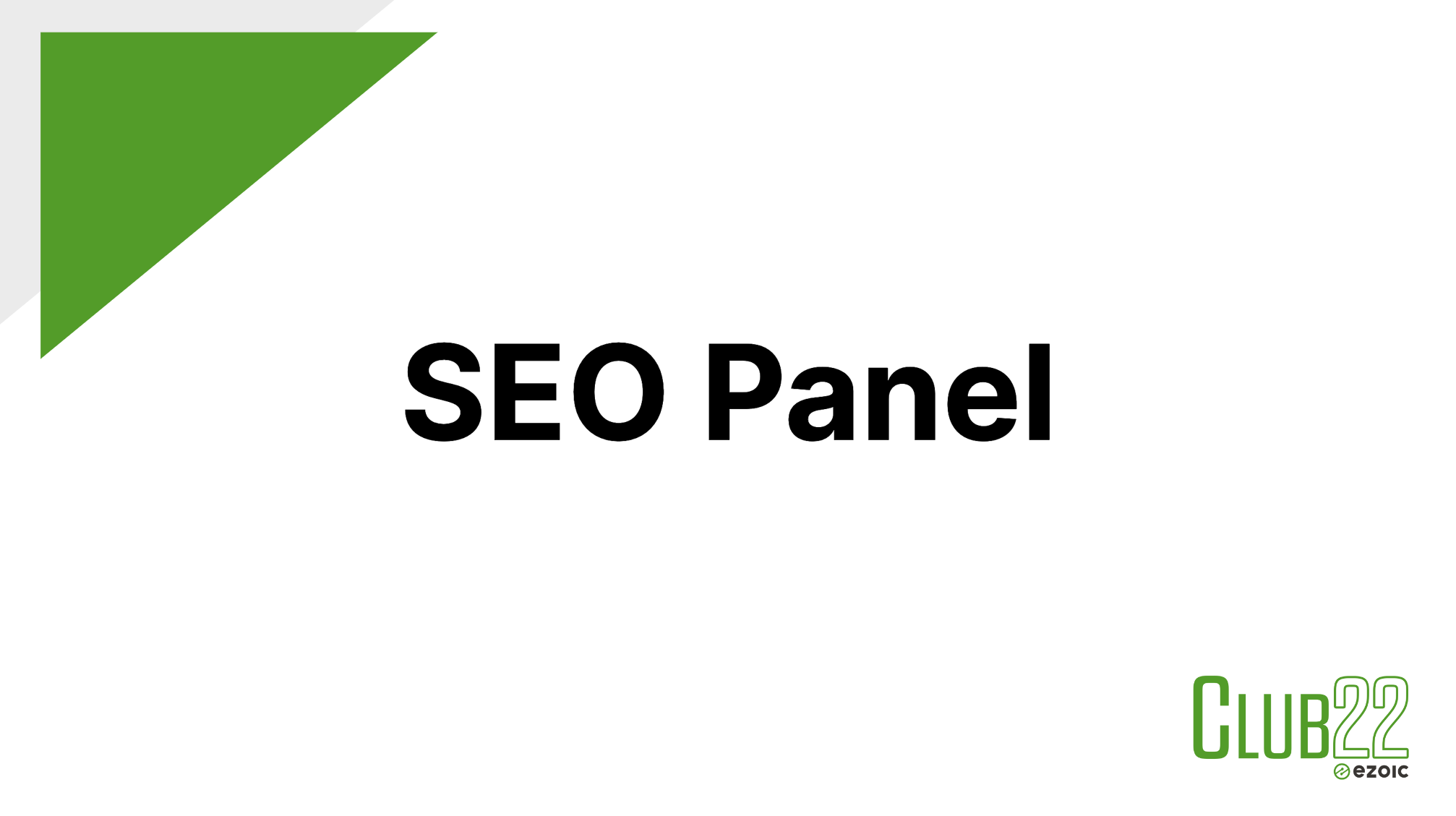 'Video thumbnail for SEO Panel'
